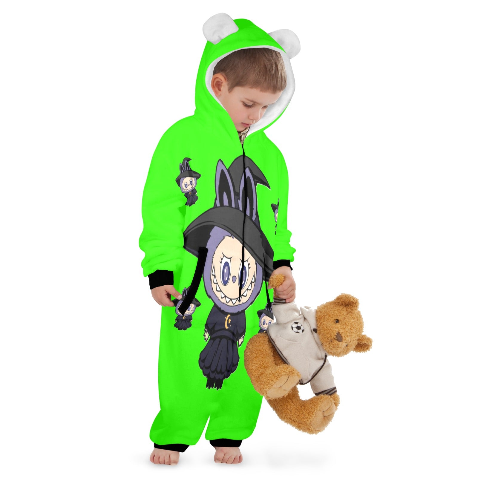 KSC's Halloween Exclusive Little Kids Unisex Onesie Labubu Witch