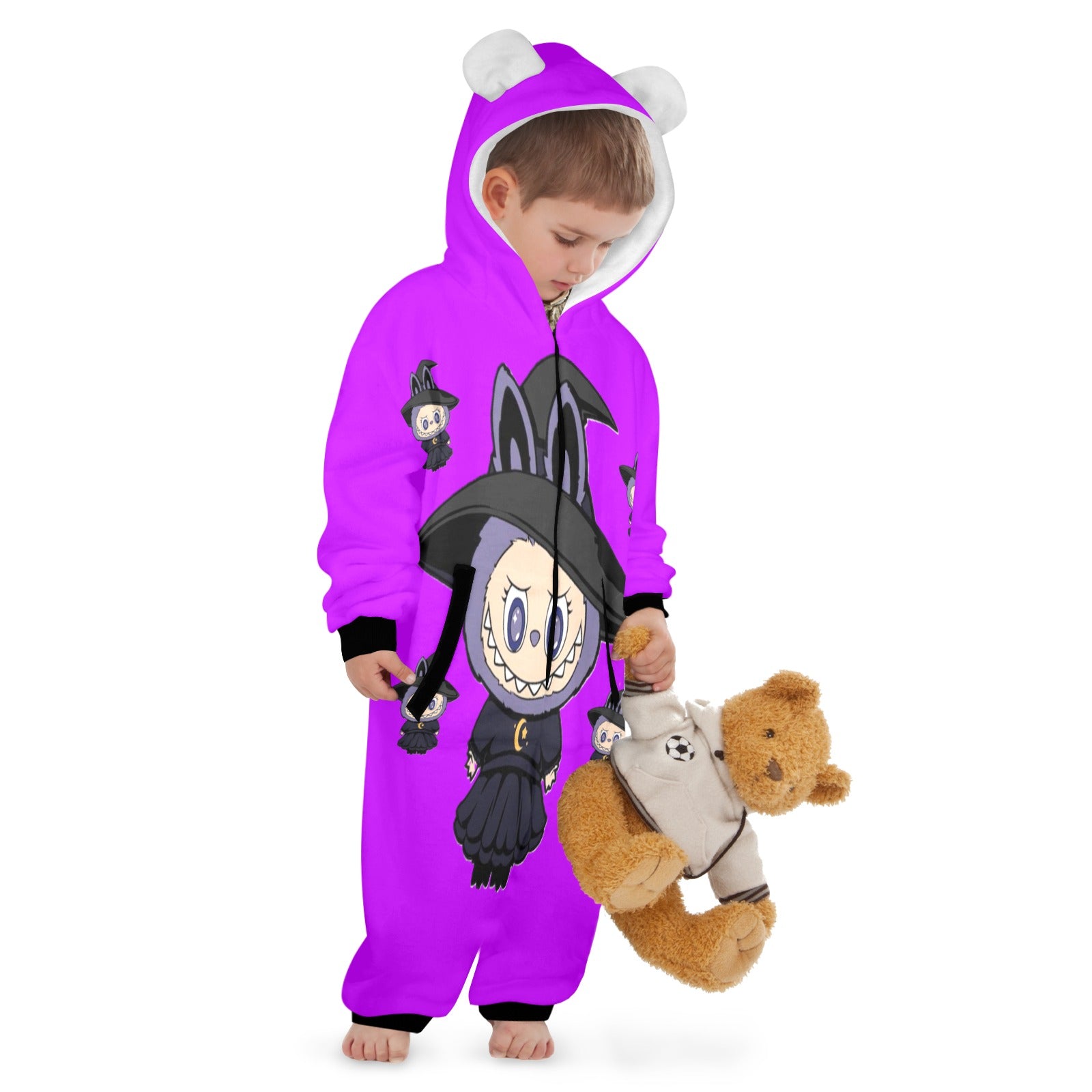 KSC's Halloween Exclusive Little Kids Unisex Onesie Labubu Witch