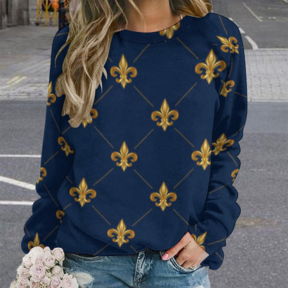 Raglan round neck KSC's Exclusive Women's Sweater Collection (10) Designs/Styles - Raglan round neck sweater