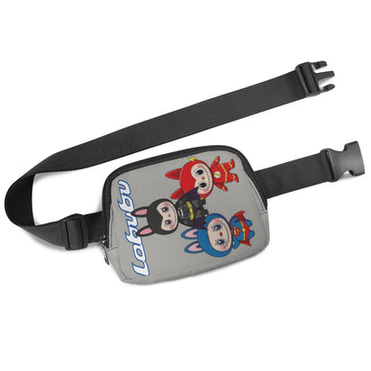 Labubu Trio Of Titans - Labubu Heros Cross Body Bags - Fanny Packs for Kids & Adults are all the rage!