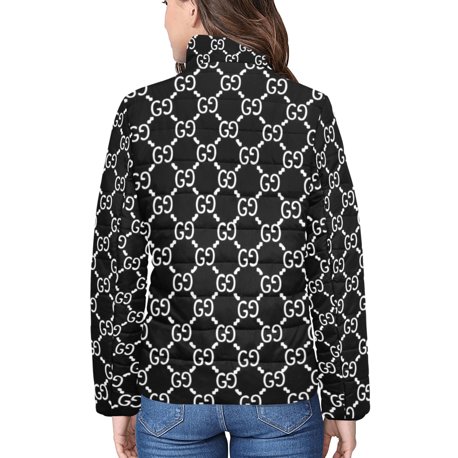 KSC's Exclusive  Women's Stand Collar Padded Jackets (10) Designs/Styles - Women's stand collar padded jacket(H41)
