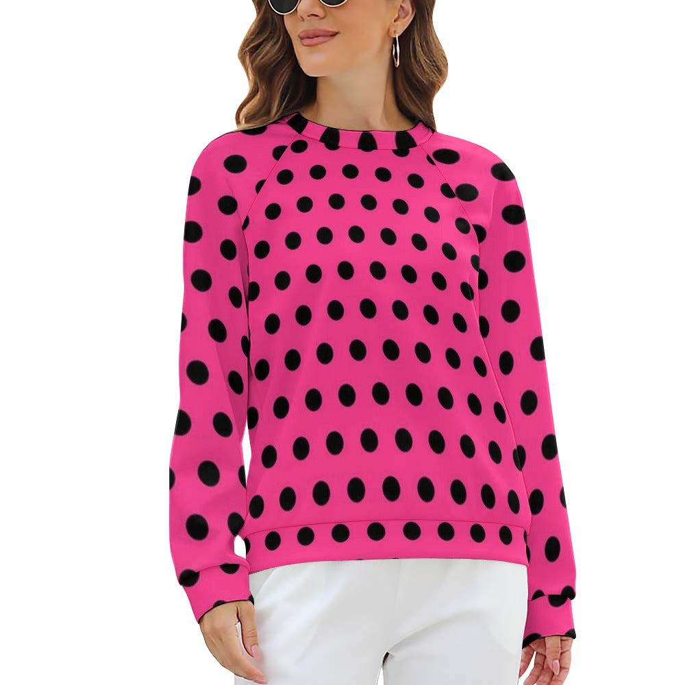 Raglan round neck KSC's Exclusive Women's Sweater Collection (10) Designs/Styles - Raglan round neck sweater