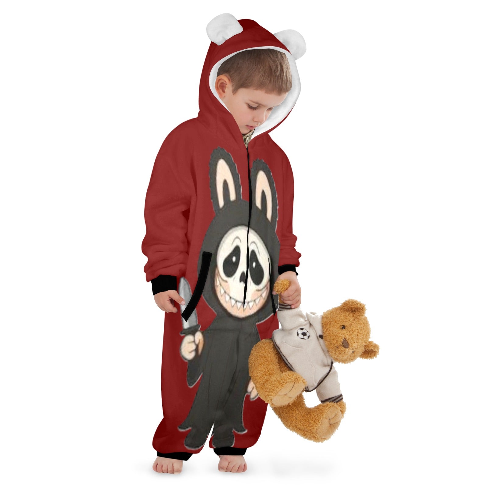 KSC's Halloween Exclusive Little Kid Unisex Onesie Ghost Face Scary Movie Design 3