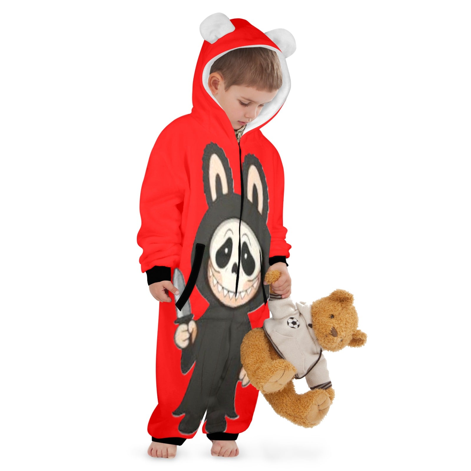 KSC's Halloween Exclusive Little Kid Unisex Onesie Ghost Face Scary Movie Design 3