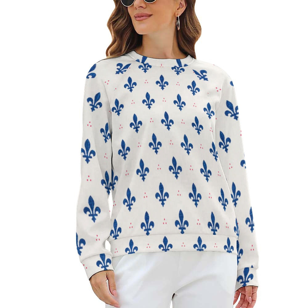 Raglan round neck KSC's Exclusive Women's Sweater Collection (10) Designs/Styles - Raglan round neck sweater