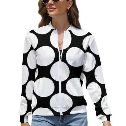 Women's Long Sleeve Zipper Jacket (10 Options) - KSC's Limited Edition Designer Collections