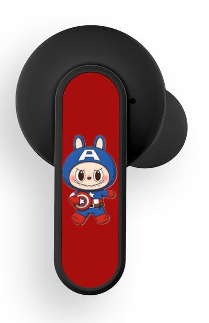 KSC's Limited Edition Capt. America Labubu Wireless Air Buds - Ear Pods