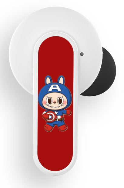 KSC's Limited Edition Capt. America Labubu Wireless Air Buds - Ear Pods