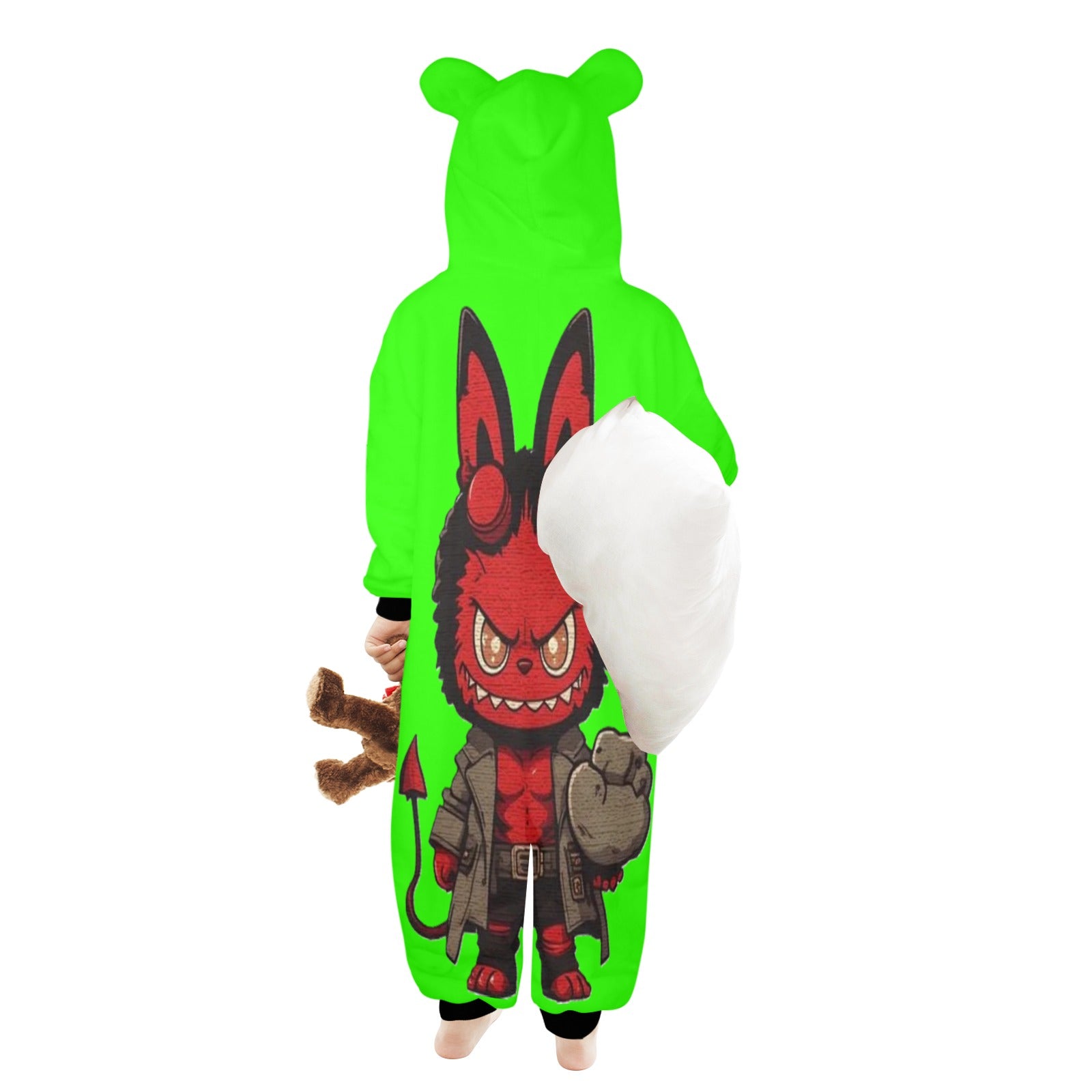 KSC's Halloween Exclusive Little Kids Unisex Onesie LabubuHellboy