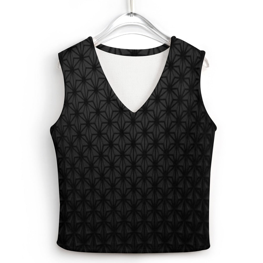 KSC's Custom Vest Designs Women's Long Sleeve Button Knit Vest