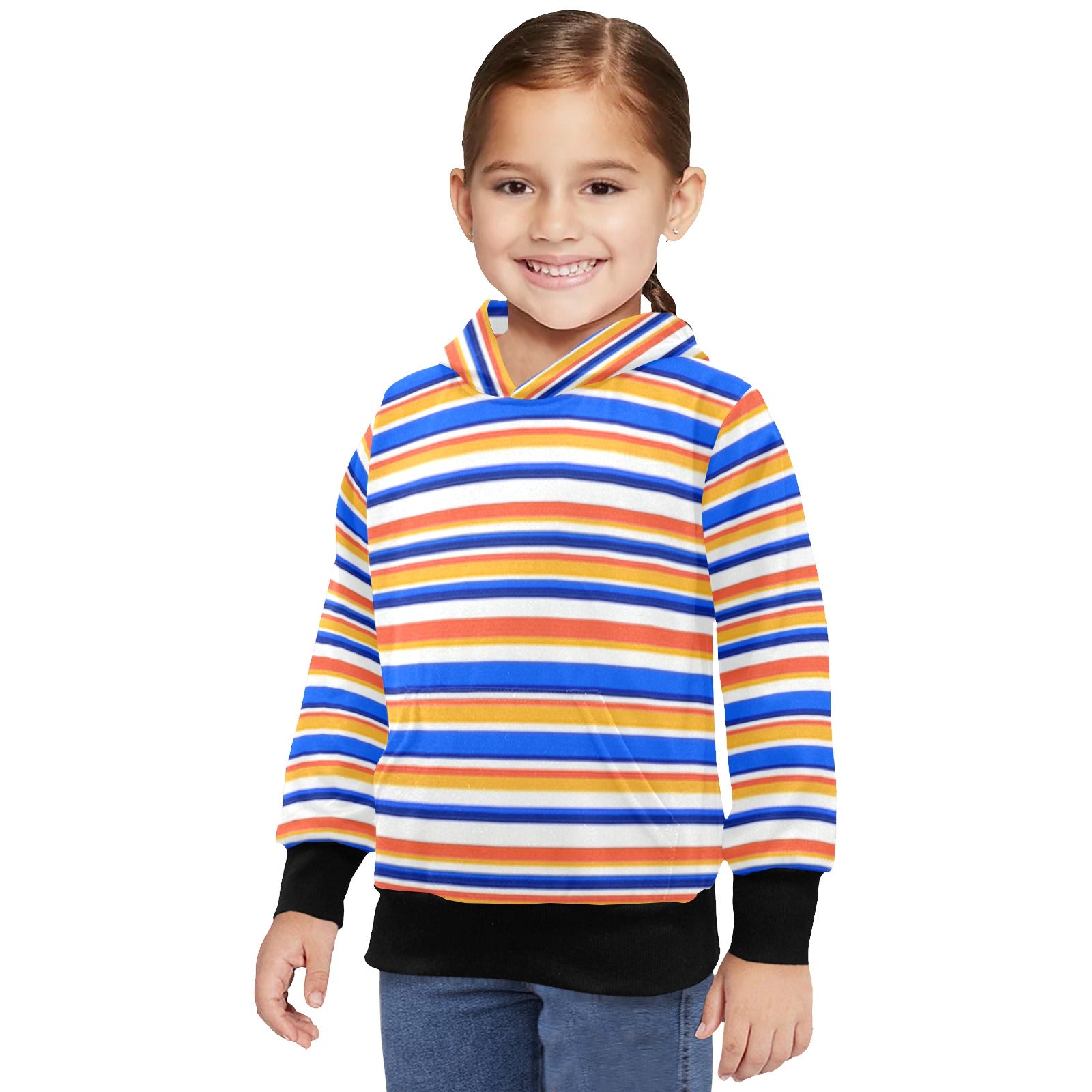 KSC's Designs Little Girls' Long Sleeve Hoodies