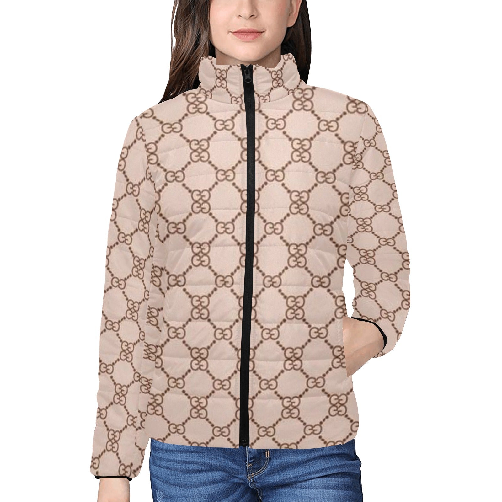 KSC's Exclusive  Women's Stand Collar Padded Jackets (10) Designs/Styles - Women's stand collar padded jacket(H41)
