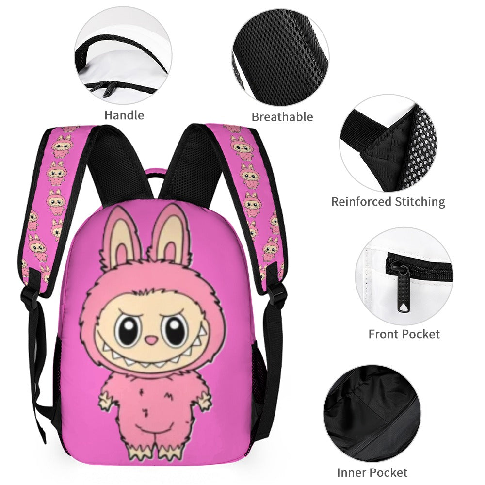 10 Options - Labubu Backpack Bundle Three piece set combination - Back to School Bundles - 10 different options to choose from!