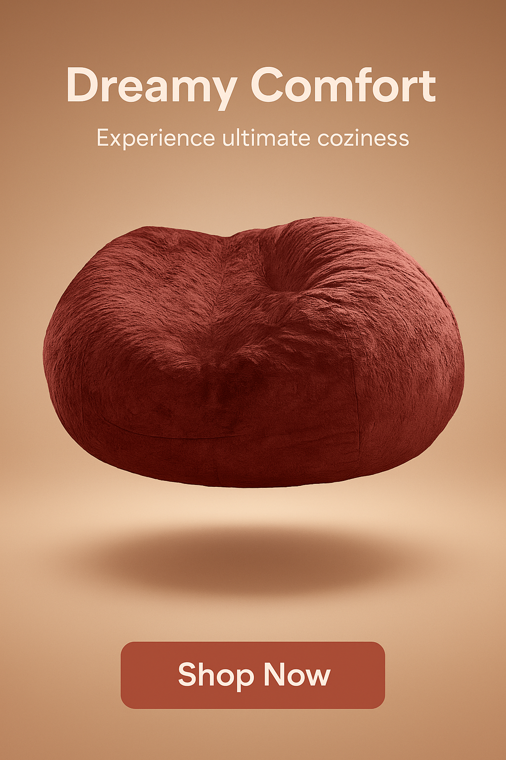 SuperSized Fluffy Comfy Cozy Bean Bag Chairs With Fill - 5ft, 6ft, or 7ft Giant Bean Bag Chair W Fill