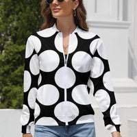 Women's Long Sleeve Zipper Jacket (10 Options) - KSC's Limited Edition Designer Collections