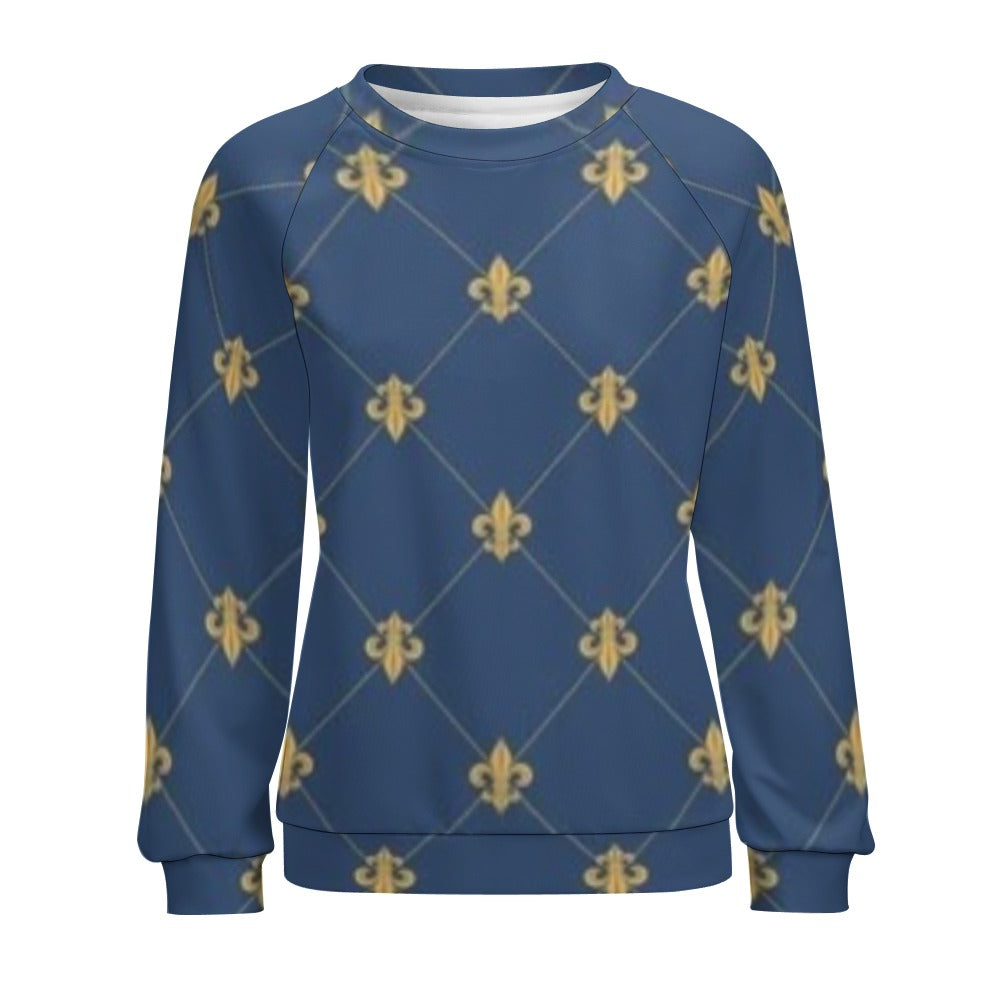 Raglan round neck KSC's Exclusive Women's Sweater Collection (10) Designs/Styles - Raglan round neck sweater