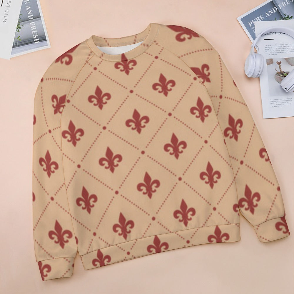 Raglan round neck KSC's Exclusive Women's Sweater Collection (10) Designs/Styles - Raglan round neck sweater