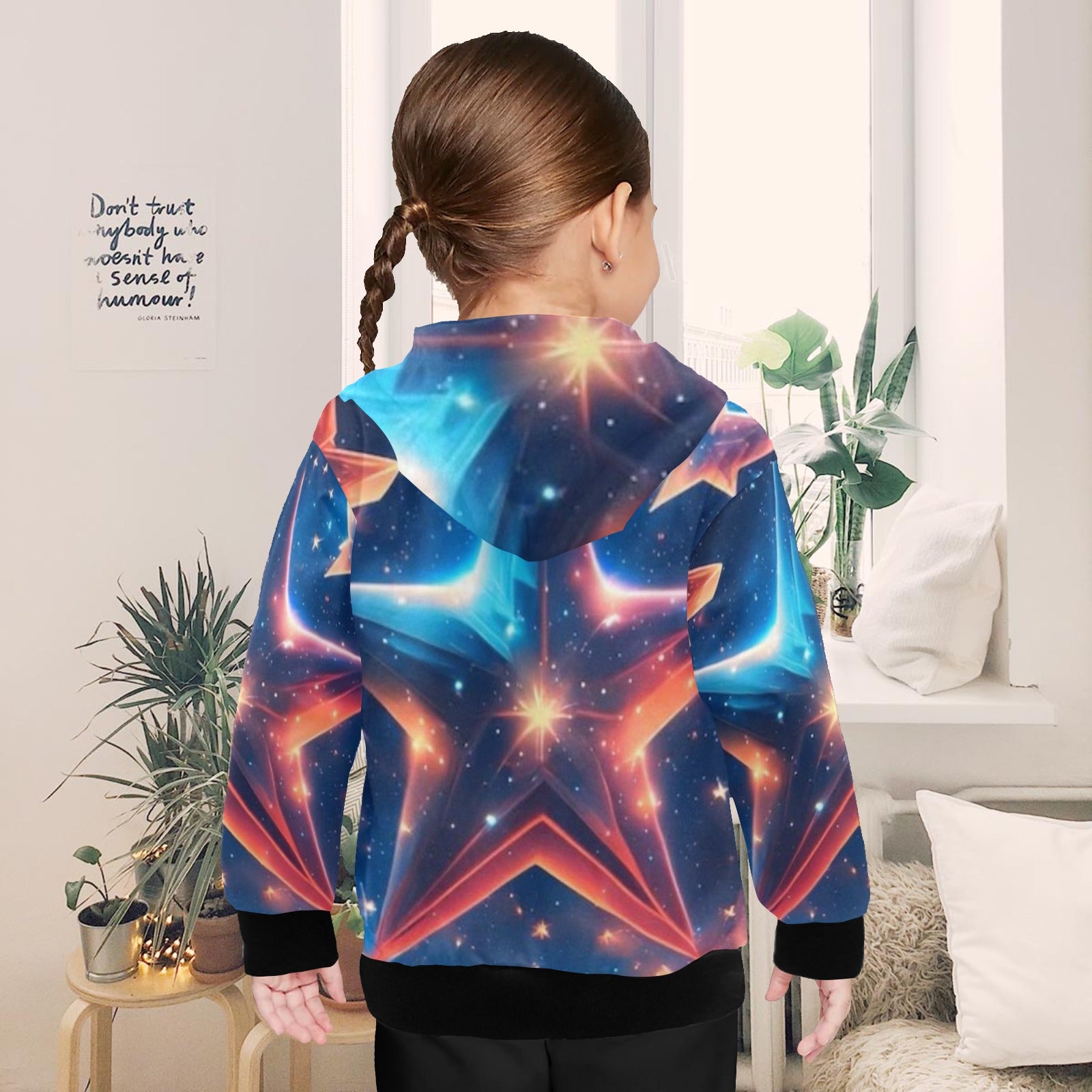 KSC's Exclusive Designs Little Girls' Long Sleeve Hoodie - Little Girls' Long Sleeve Hoodie