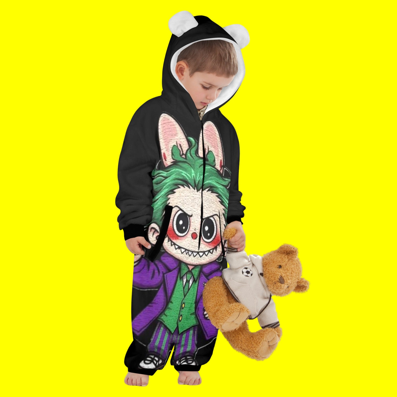 KSC's Halloween Lil Kid Unisex Onesie 2 to 7 years old - Labubu Joker