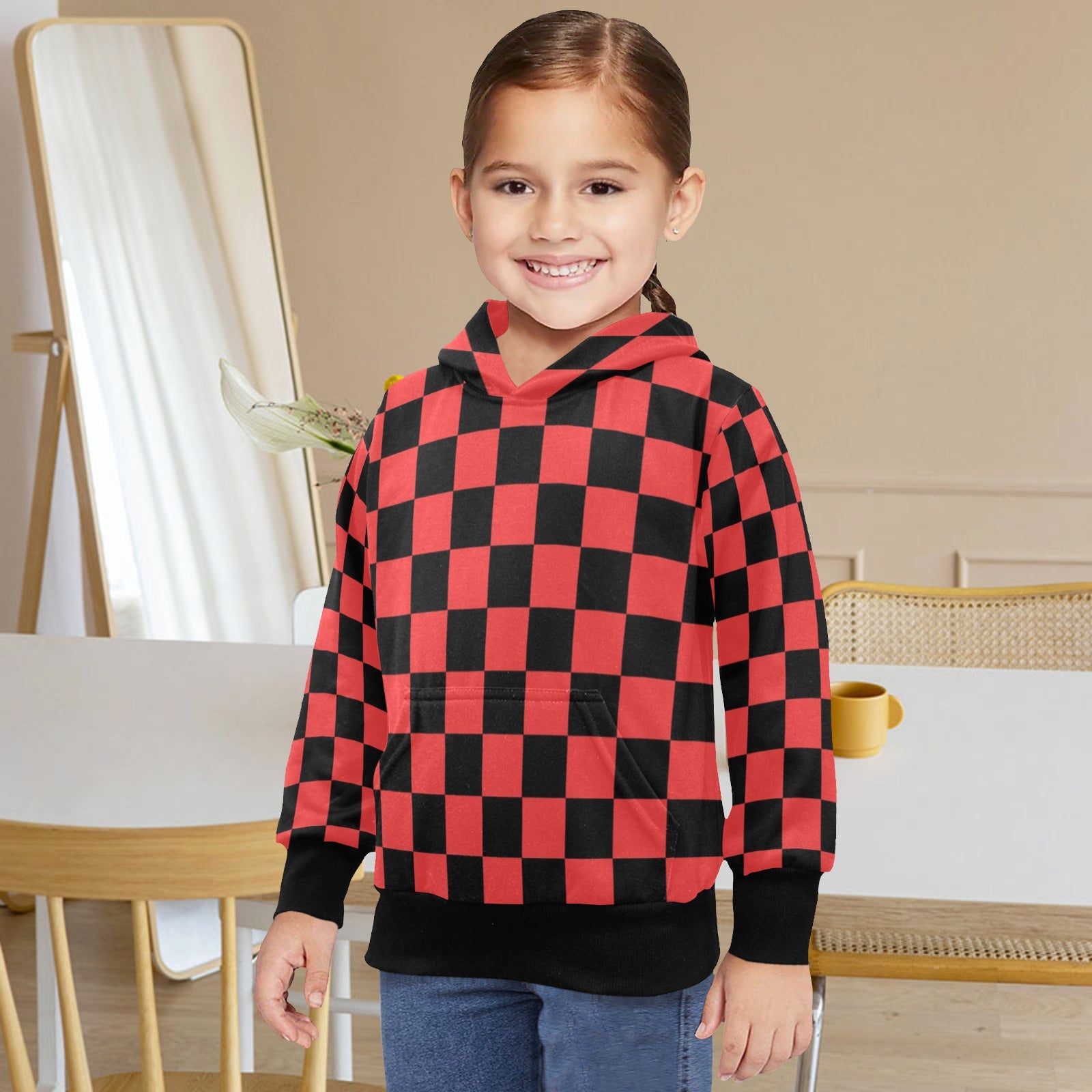 KSC's Exclusive Designs Little Girls' Long Sleeve Hoodie - Little Girls' Long Sleeve Hoodie