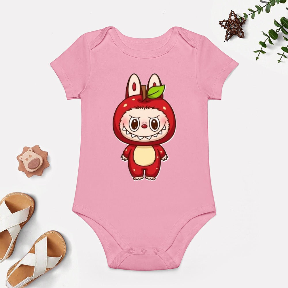 KSC's BABY LABUBU BODYSUIT -Short -Sleeve Baby's Bodysuit