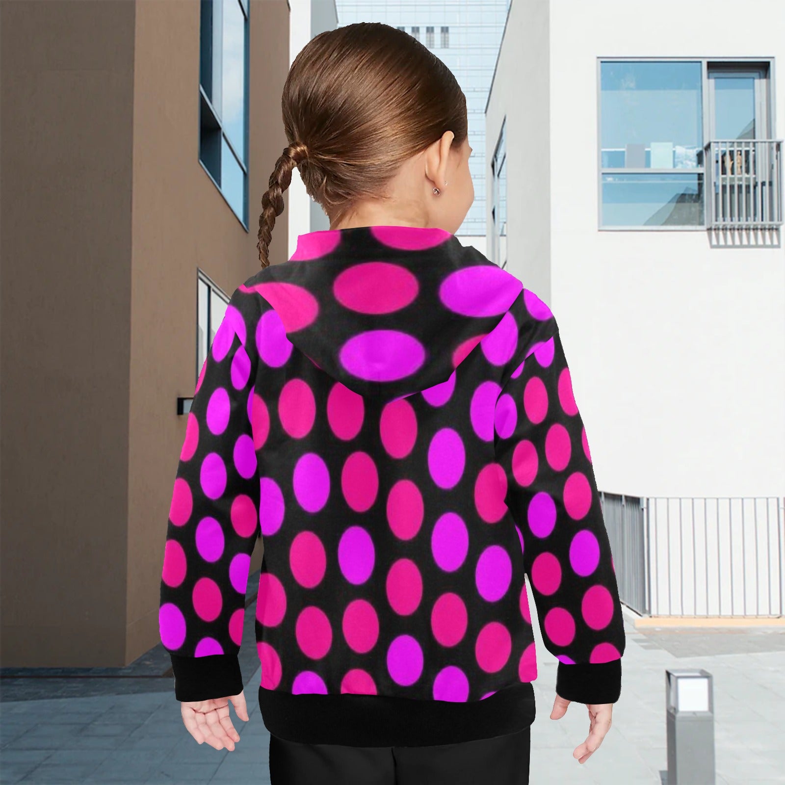 KSC's Exclusive Designs Little Girls' Long Sleeve Hoodie - Little Girls' Long Sleeve Hoodie