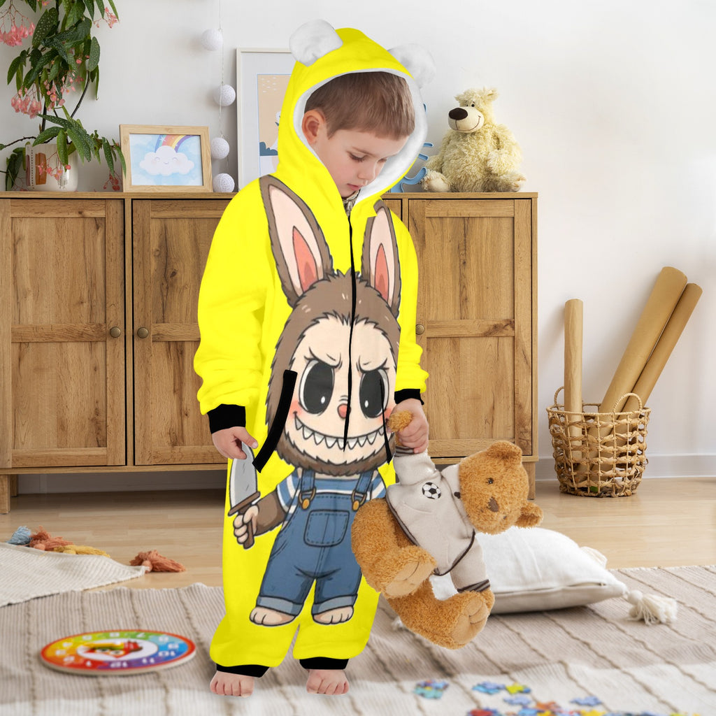 KSC's Halloween Exclusive Little Kids Unisex Onesie Labubu Chucky Doll
