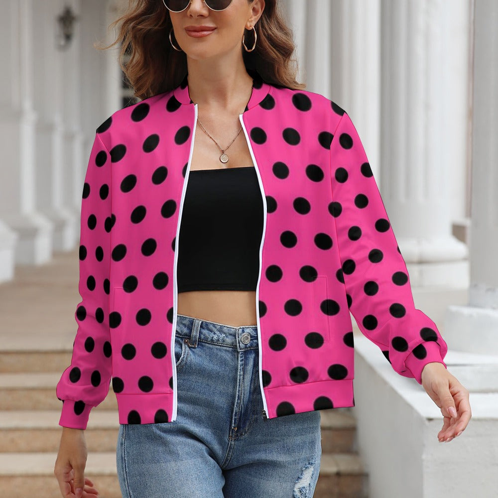 Women's Long Sleeve Zipper Jacket (10 Options) - KSC's Limited Edition Designer Collections