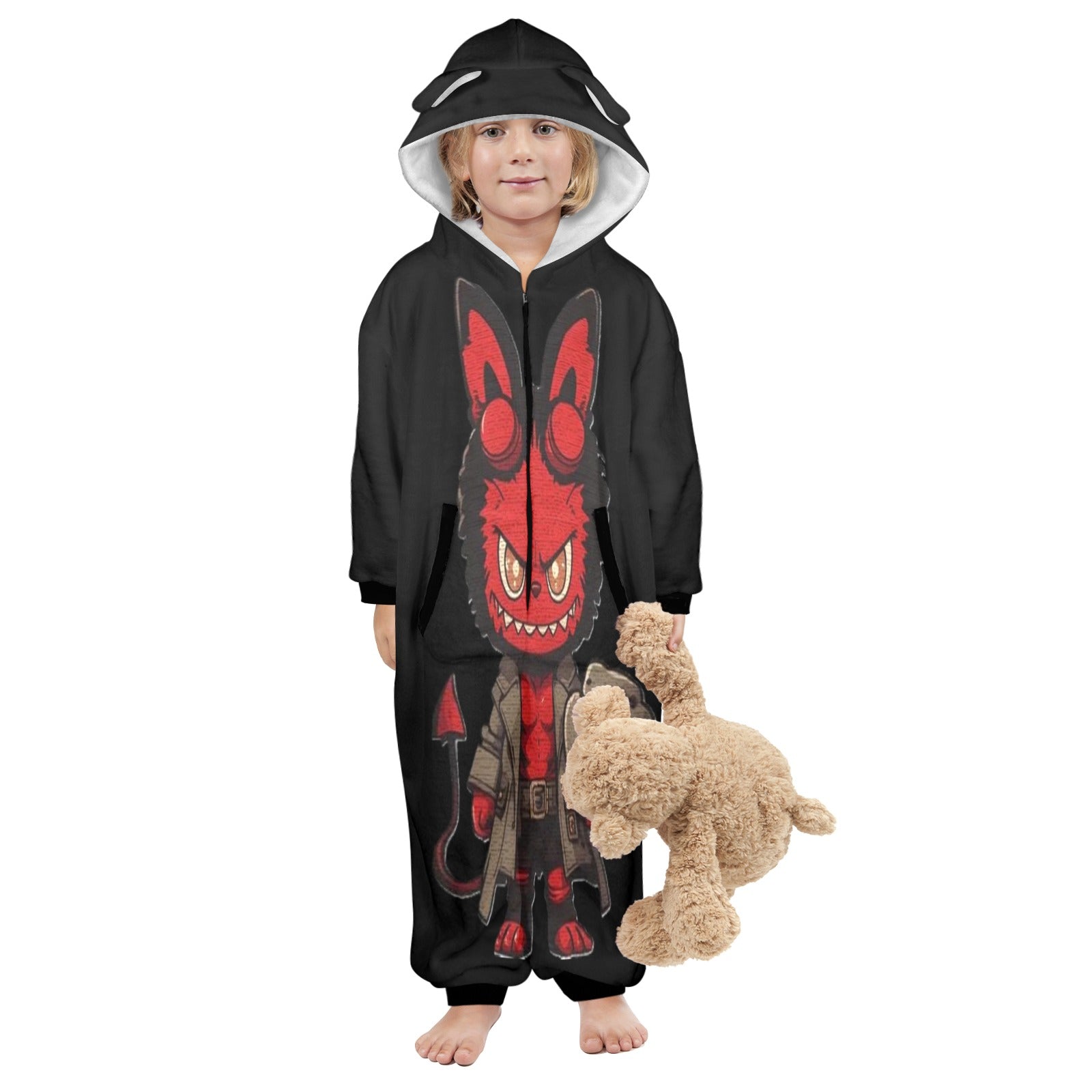 KSC's Halloween Exclusive Little Kids Unisex Onesie LabubuHellboy