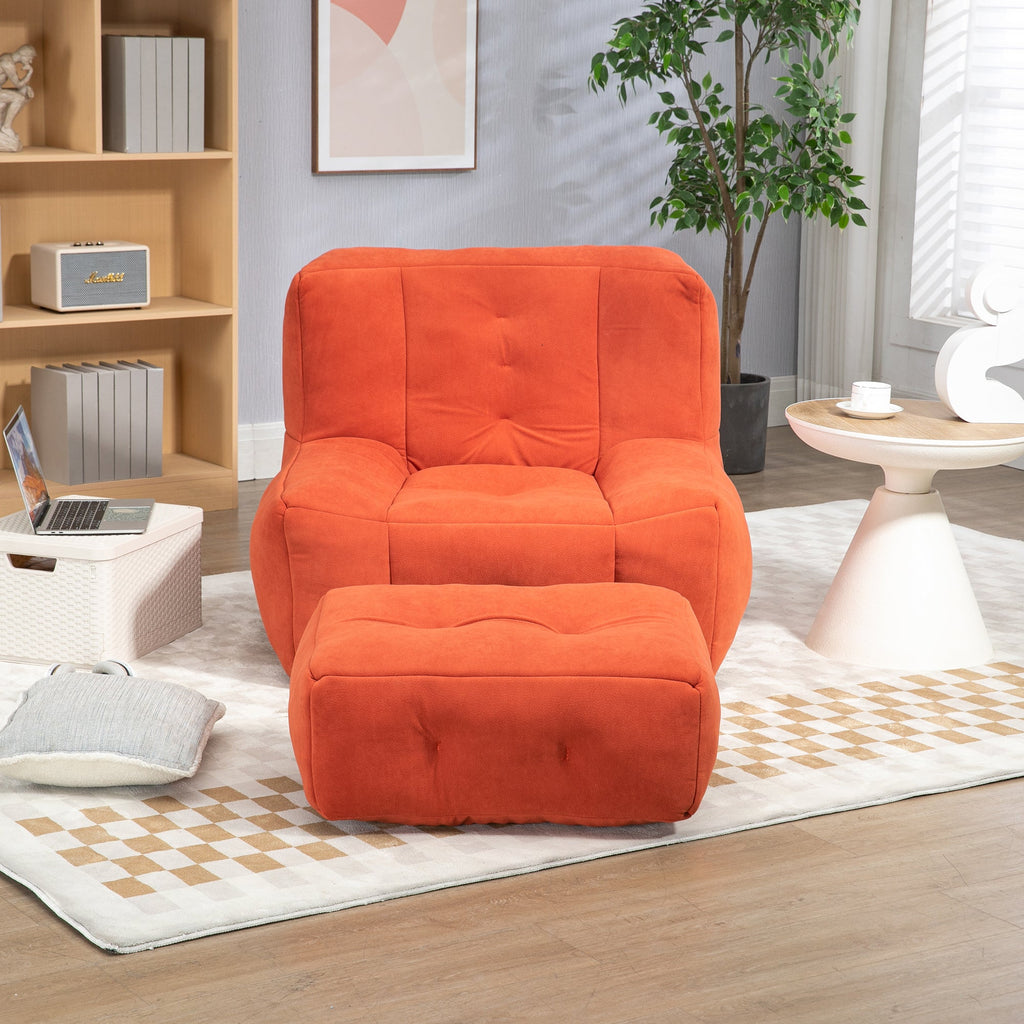Fluffy bean bag chair, comfortable bean bag for adults and children,