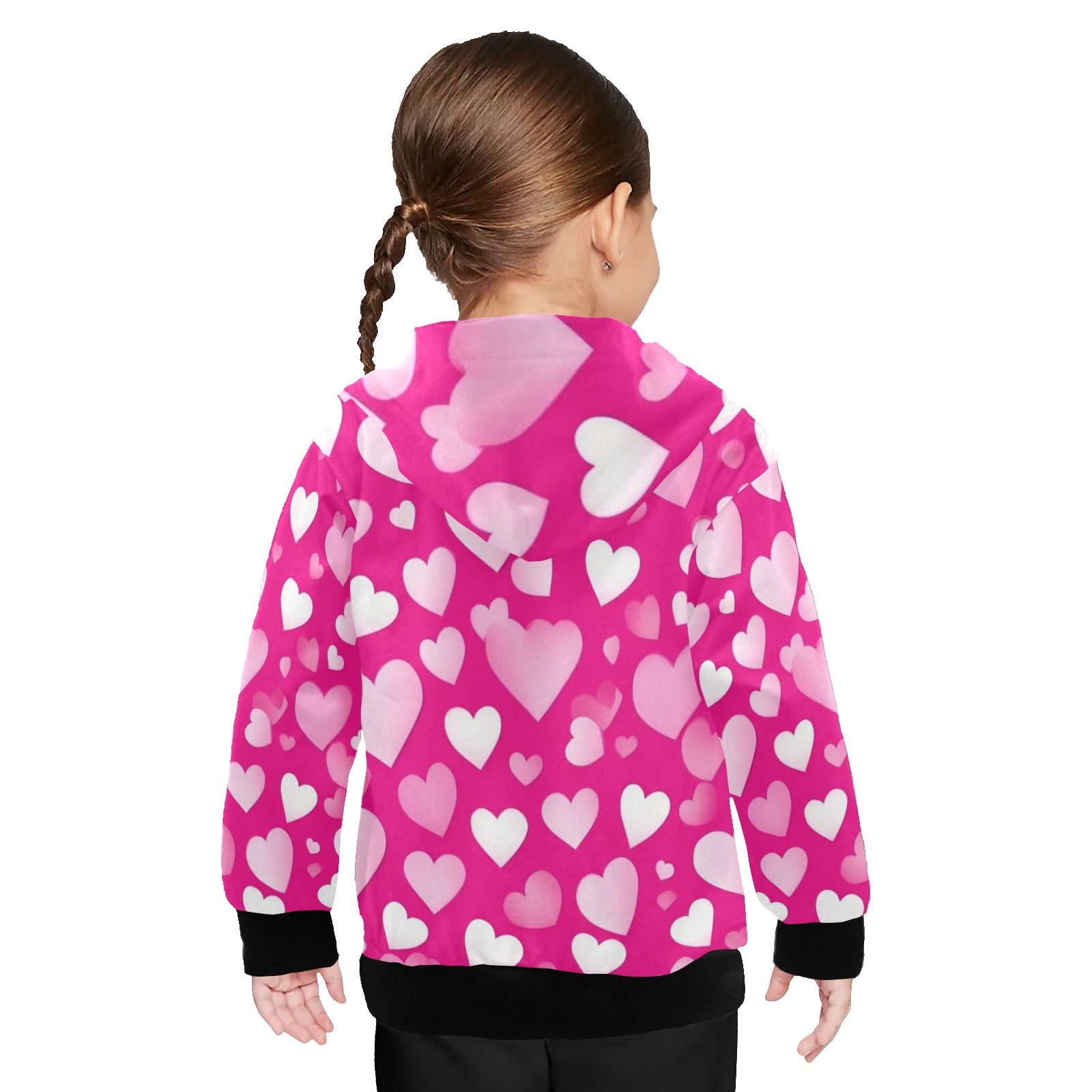 KSC's Little Girls' Labubu Designs Long Sleeve Hoodies