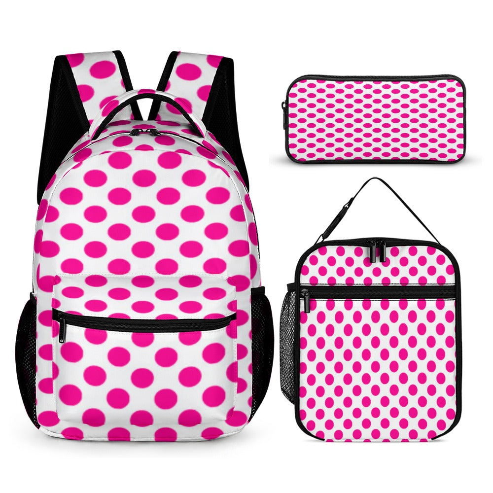 Back to School Bundles - 3PC Back To School Set - KSC's Custom Designs Back To School Sets - Backpacks, Three piece set combination Backpacks, Lunch Box, Pencil Bag/Organizer