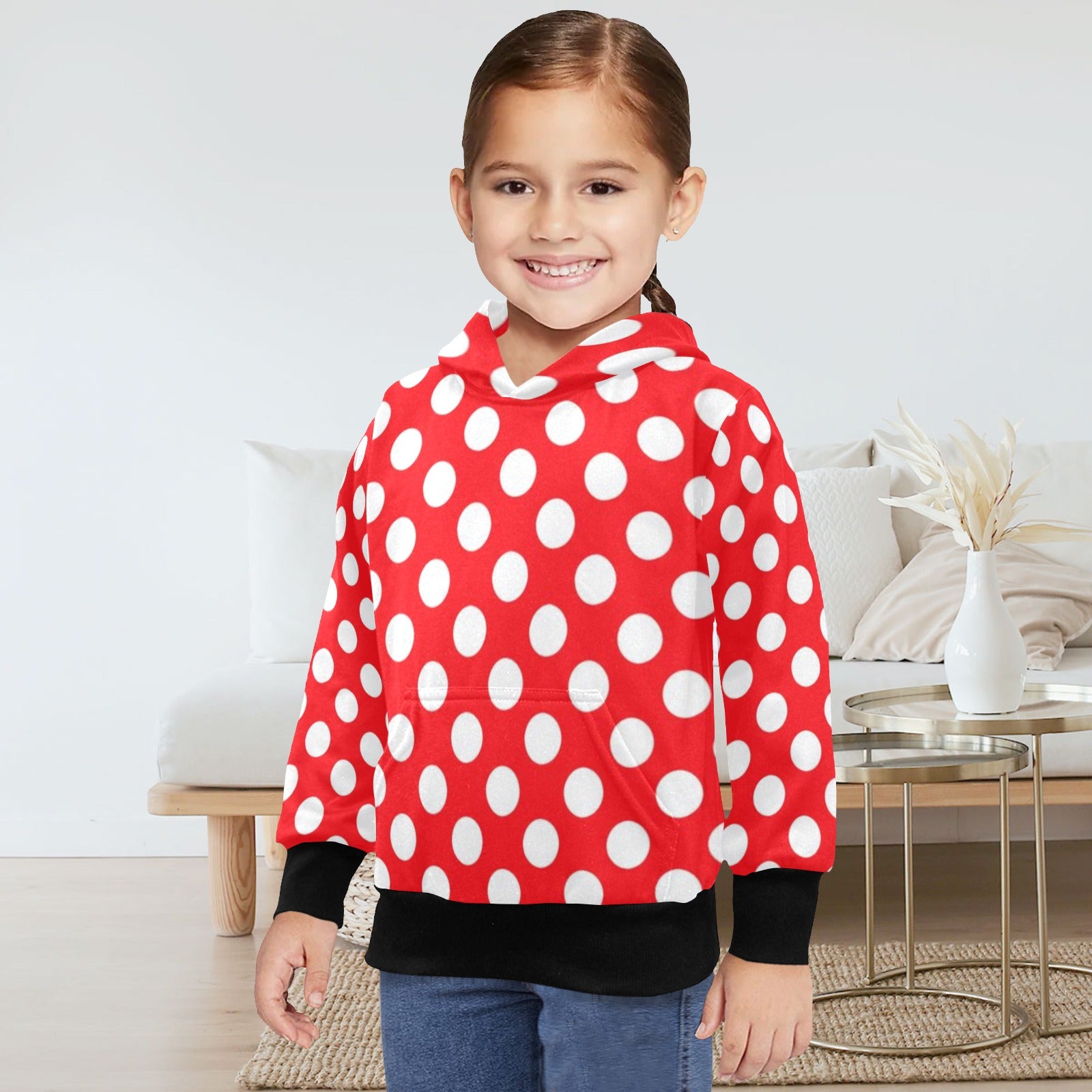 KSC's Exclusive Designs Little Girls' Long Sleeve Hoodie