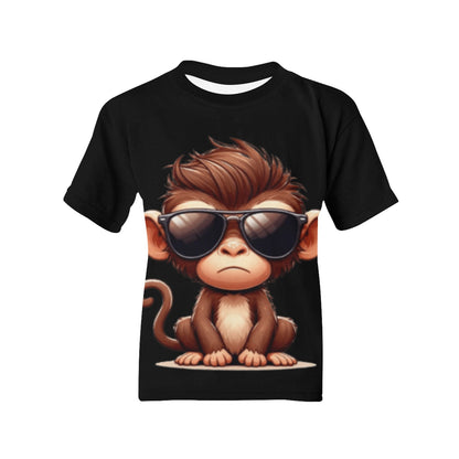 Cool Monkey Young Men's/Boys Kids Print T-shirt