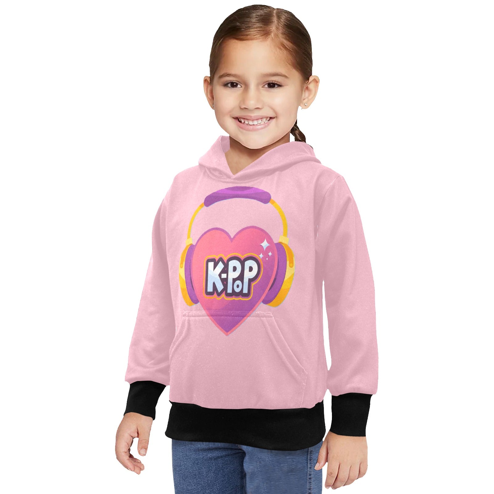 KSC's Little Girls' KPOP Hoodies- Long Sleeve Hoodie
