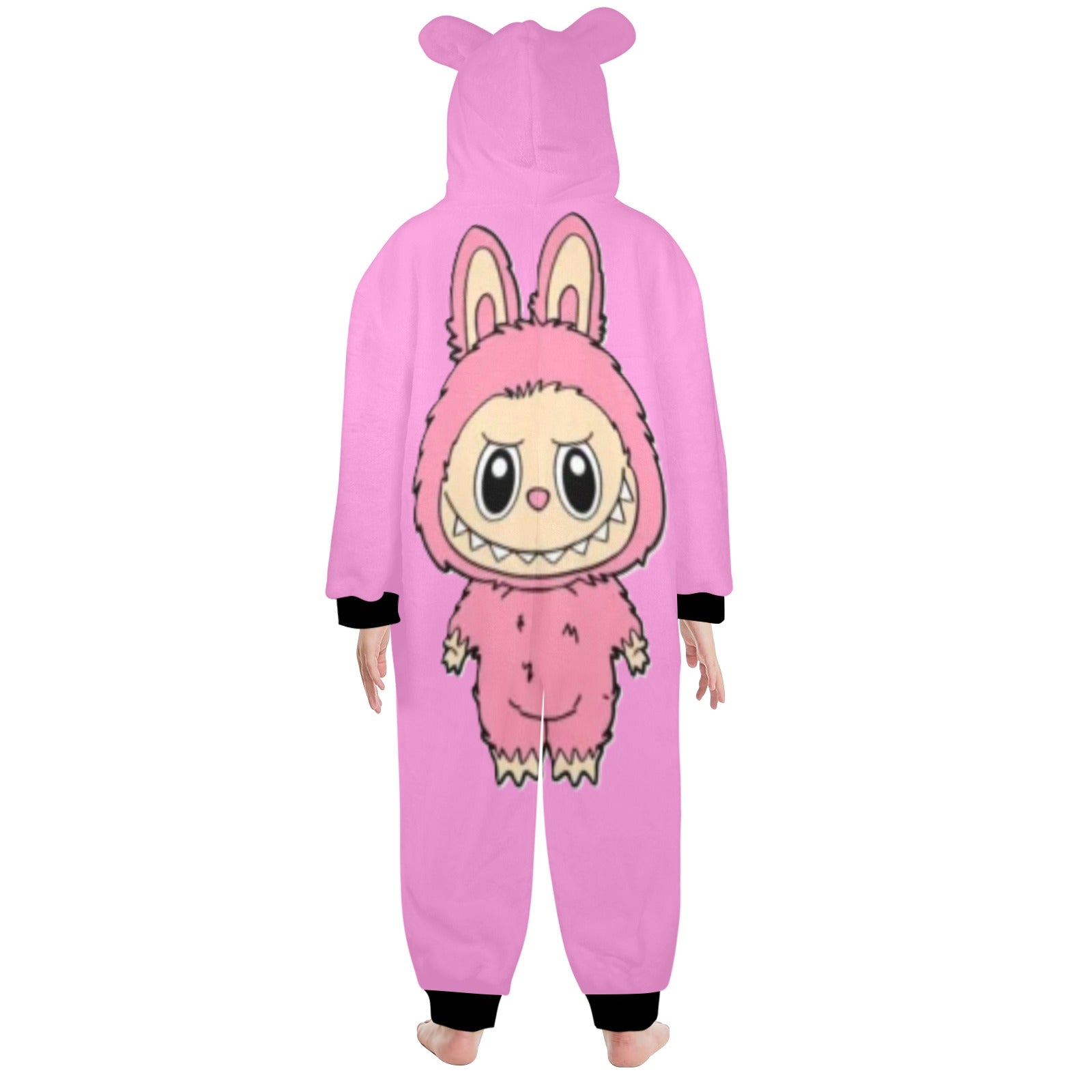 KSC's Exclusive Big Kids Onesie Labubu (8 to 15 Years) Pink with Pink Labubu