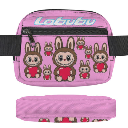 🧸💖 “Heart-Stoppingly Cute!” Labubu Love Bags – Trending Crossbody & Fanny Style for All Ages -Most Popular & Trending Cute Brown Labubu Holding Heart Cross Body Bags- Fanny Bags for Adults & Kids