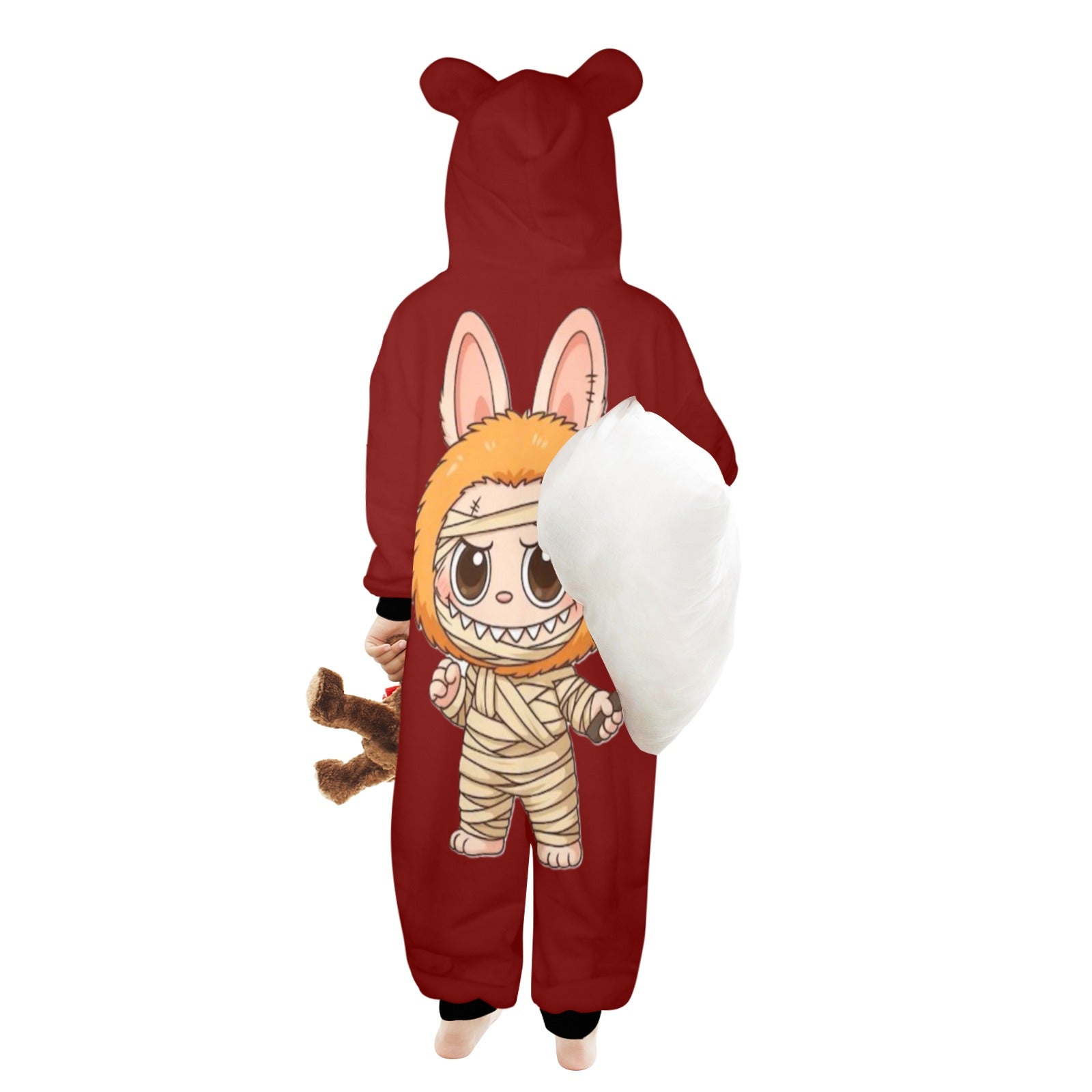 KSC's Halloween Exclusive Little Kid Unisex Onesie Labubu Mummy Chucky