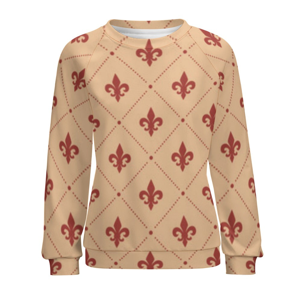 Raglan round neck KSC's Exclusive Women's Sweater Collection (10) Designs/Styles - Raglan round neck sweater