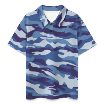 KSC's Exclusive Kids Designs- Young Men's/Boys New Kid's Shoulder buttoned polo shirt