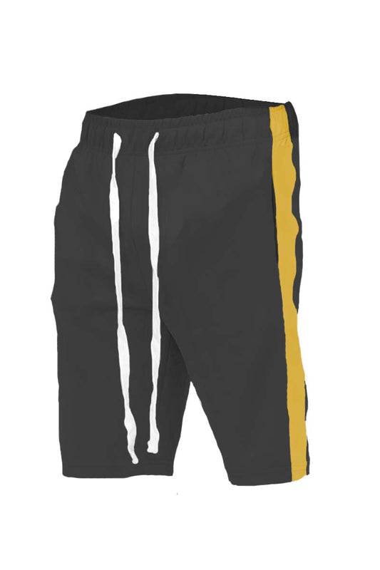 MEN'S SINGLE STRIPE ATHLETIC SHORTS