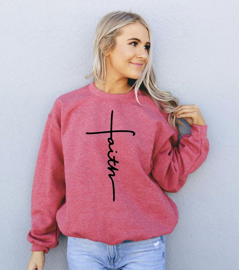 NEW Faith Sweatshirt Women's Faith Sweatshirt
