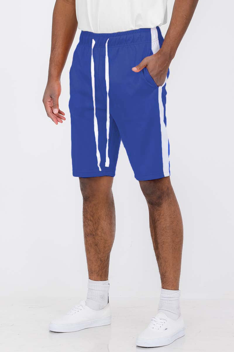 MEN'S SINGLE STRIPE ATHLETIC SHORTS