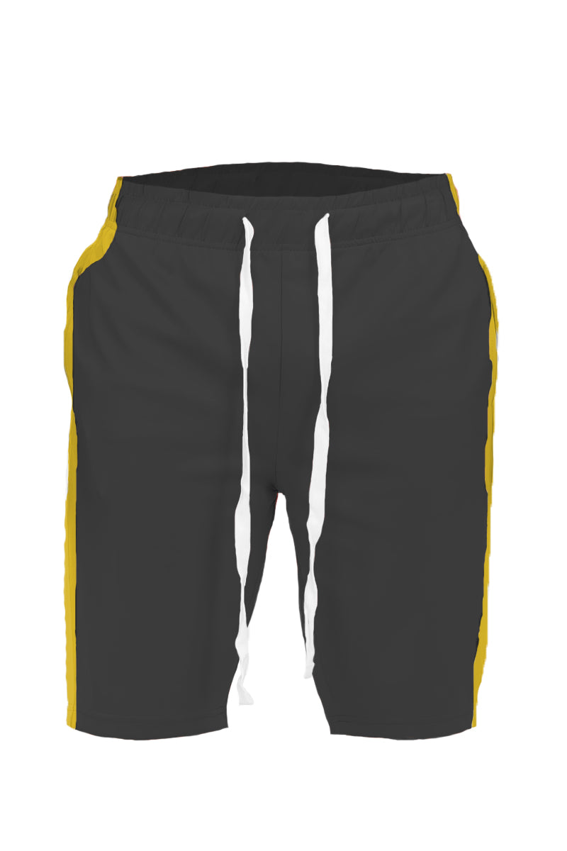 MEN'S SINGLE STRIPE ATHLETIC SHORTS