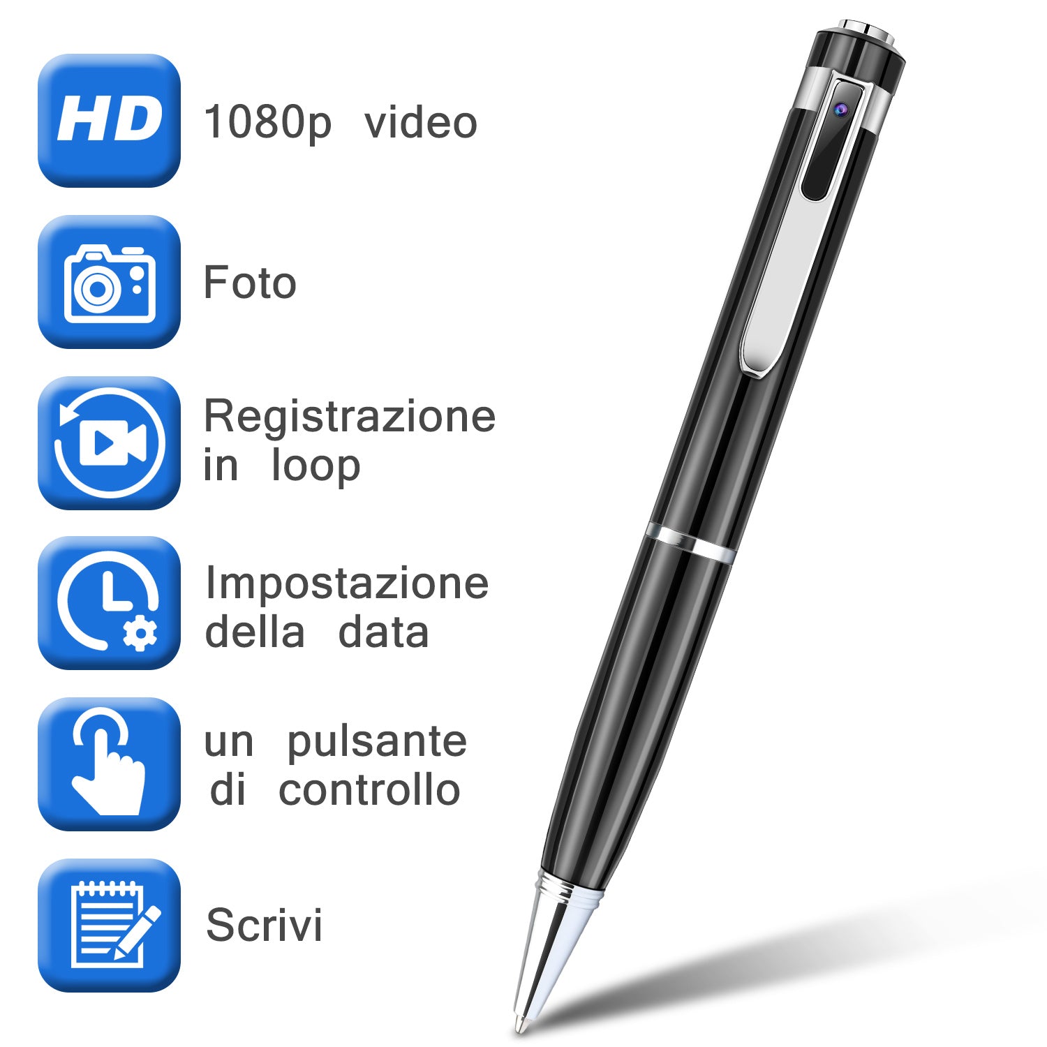 HIGH TECH -1080P HD Mini Camcorder Sports DV DVR Camcorder Hidden Camera Pen