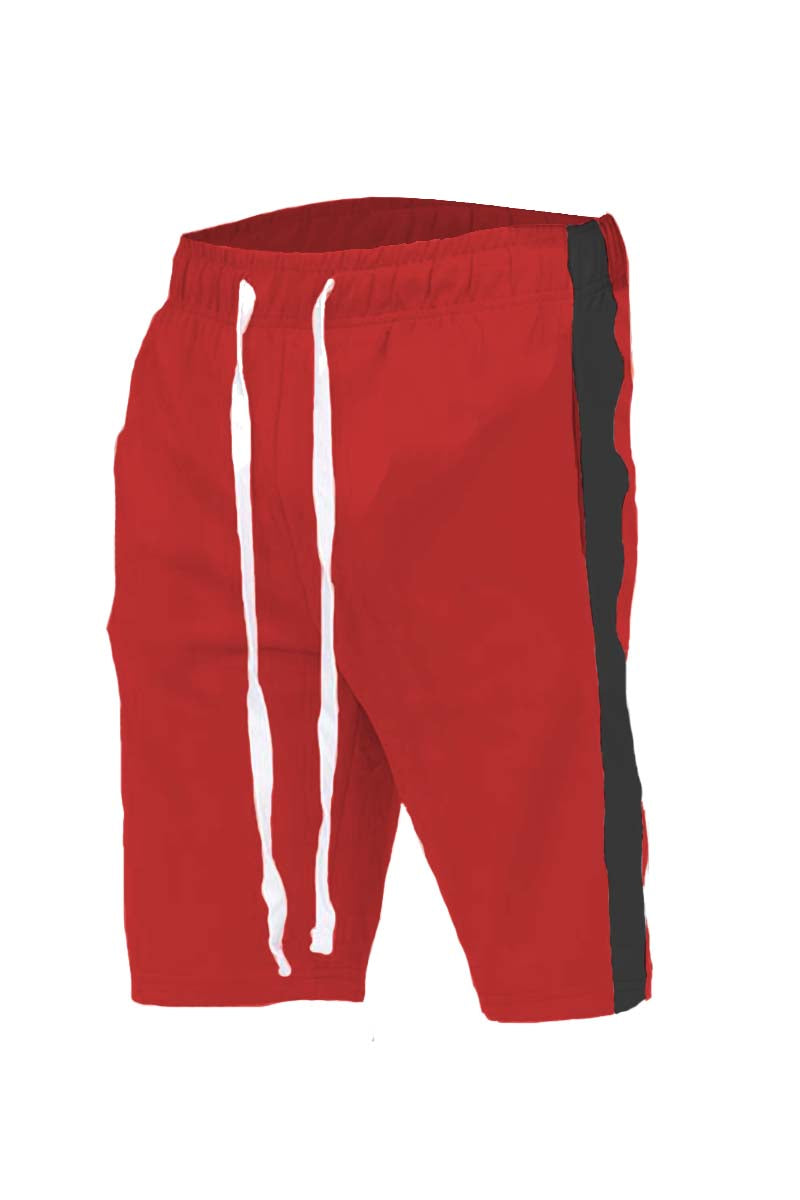 MEN'S SINGLE STRIPE ATHLETIC SHORTS