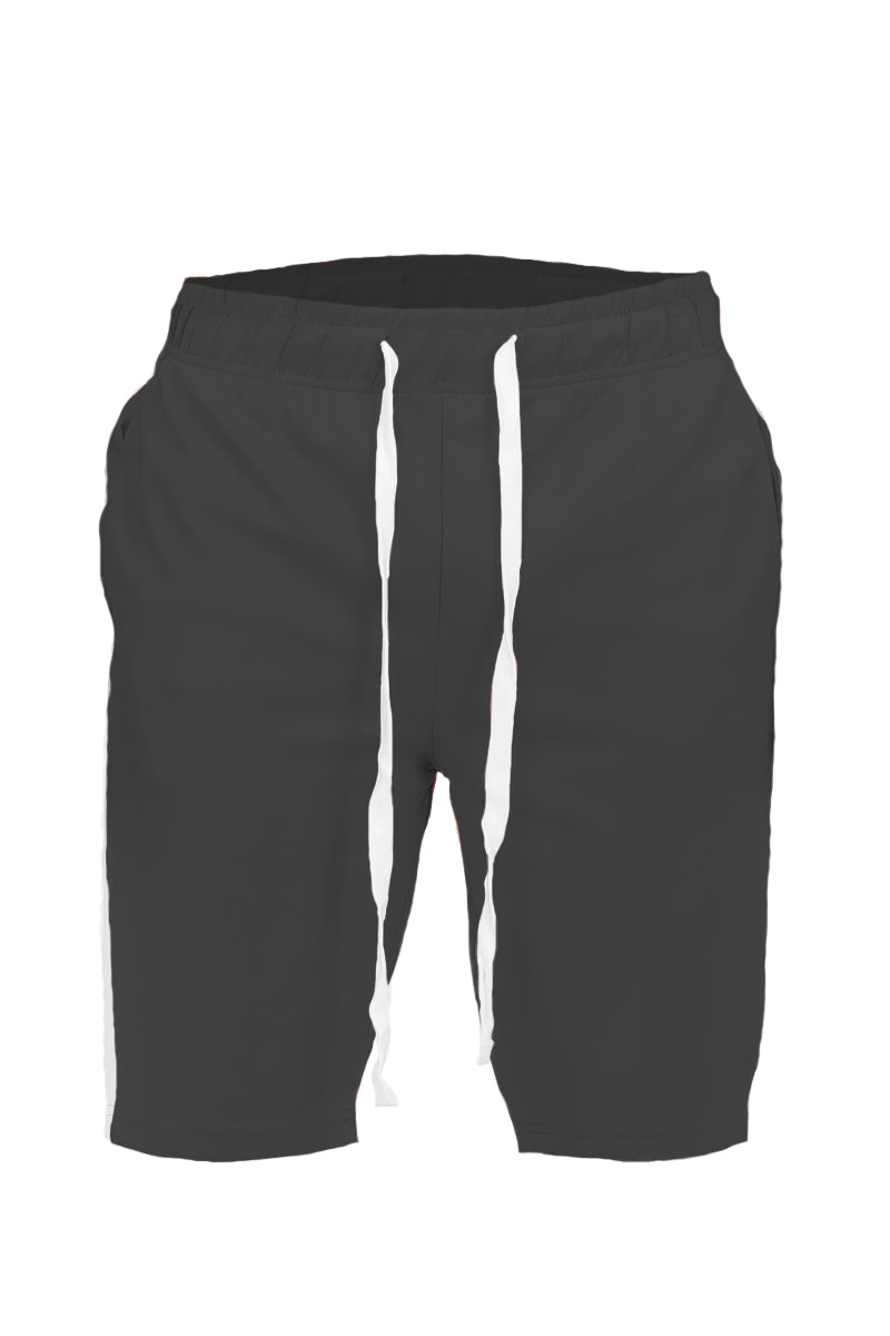 MEN'S SINGLE STRIPE ATHLETIC SHORTS