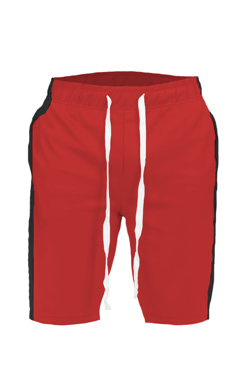 MEN'S SINGLE STRIPE ATHLETIC SHORTS