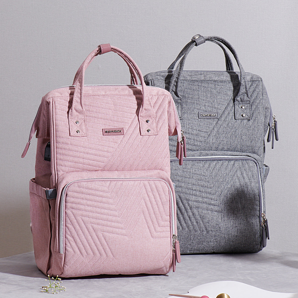 The Ultimate Stylish Backpack Quilted Diaper Baby Backpack- #1 Fashion Pick