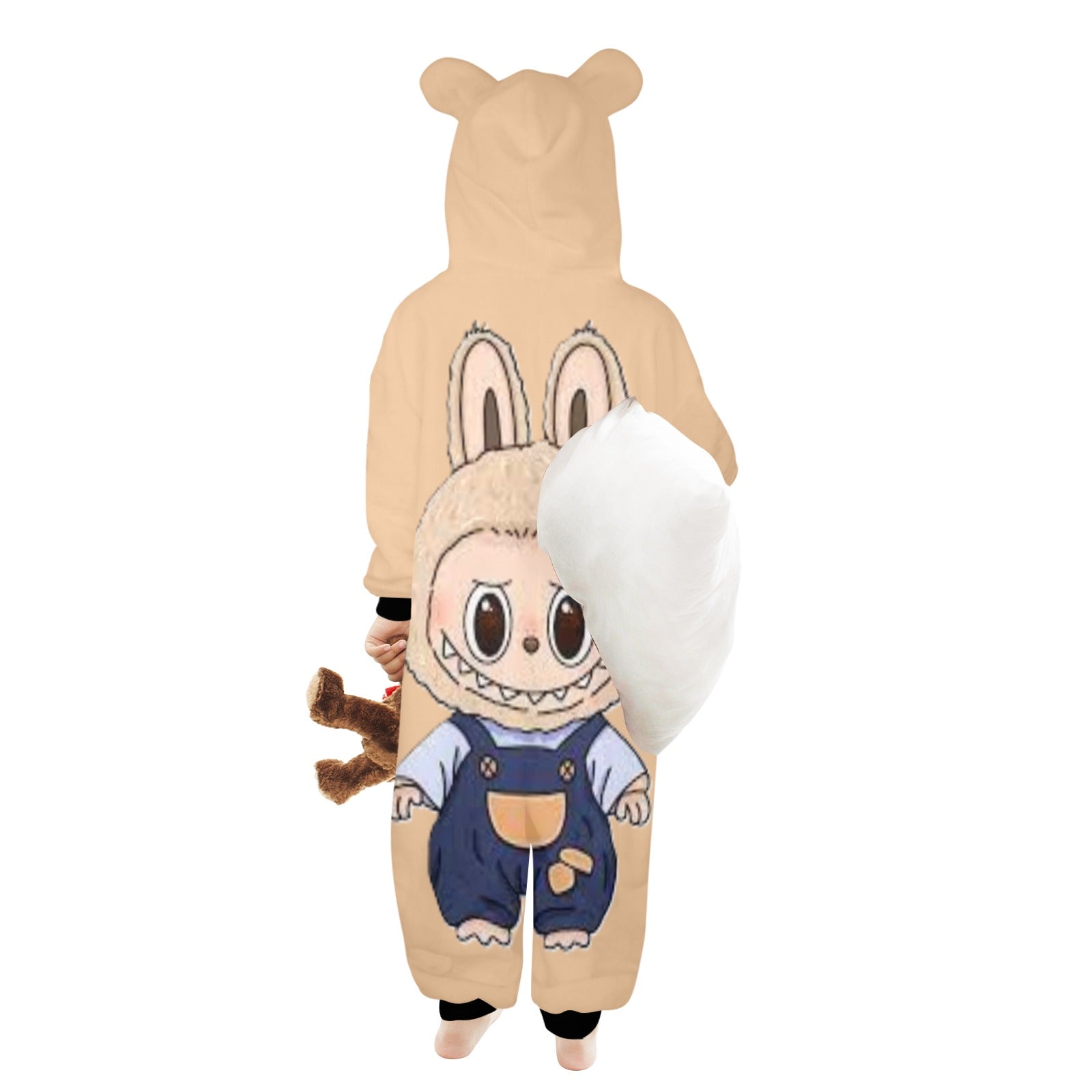 KSC's Exclusive Labubu Little Kid Onesie (2 to 7 years old) Overalls Labubu